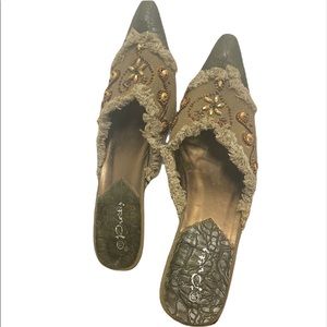 Mules Size 10 with gems